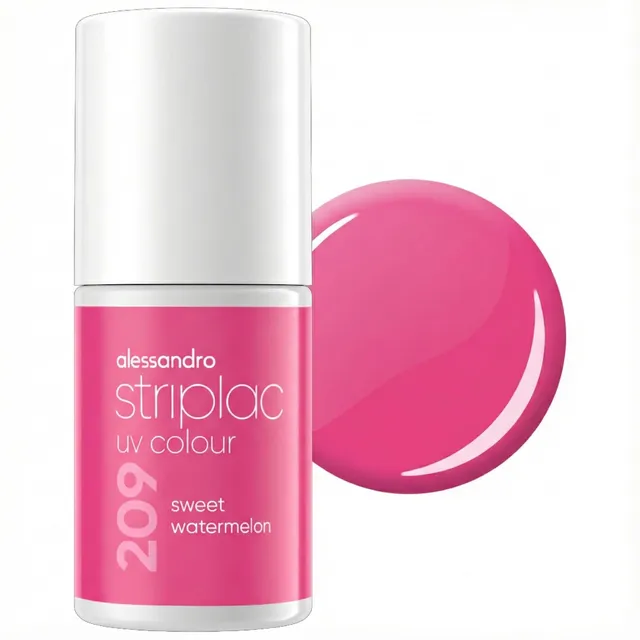 alessandro-striplac-sweet-watermelon-6-5-ml-uv-nagellack-pink-kratzfest-bis-zu-1 image 1
