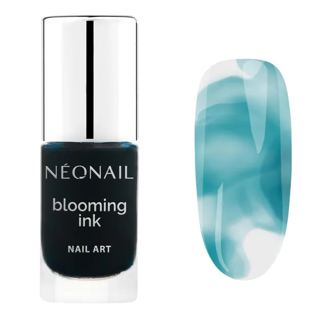 neonail-blooming-ink-uv-nagellack-7-2-ml-blau-turquoise-aquarell-tinte-f-r-water image 1
