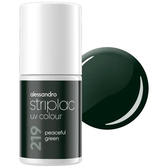 alessandro-striplac-peaceful-green-uv-nagellack-salbeigr-n-6-5-ml-deckend-kratzf image 1