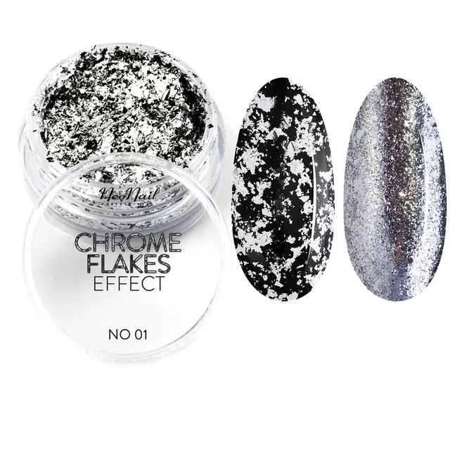 neonail-silber-glitzerpuder-chrome-flakes-effect-silbernes-nagelpigment-mit-chro image 1