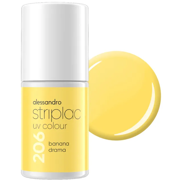 alessandro-striplac-uv-nagellack-banana-drama-6-5-ml-deckendes-kratzfest-gelb-he image 1