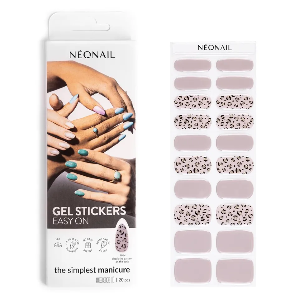 n-onail-easy-on-gel-uv-stickers-m04-hybridlack-sticker-mit-metallic-glanz-in-bla image 1