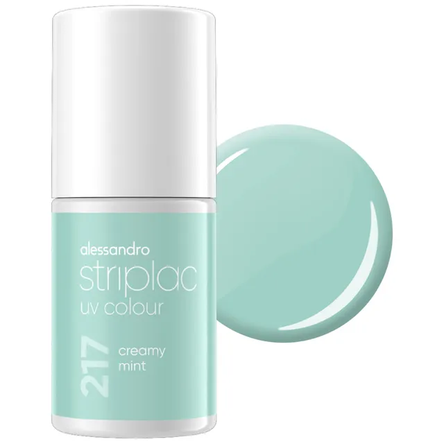alessandro-striplac-uv-nagellack-creamy-mint-6-5-ml-vegan-kratzfest-bis-15-tage- image 1
