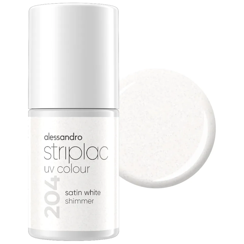 alessandro-striplac-uv-nagellack-satin-white-shimmer-6-5-ml-deckender-kratzfeste image 1