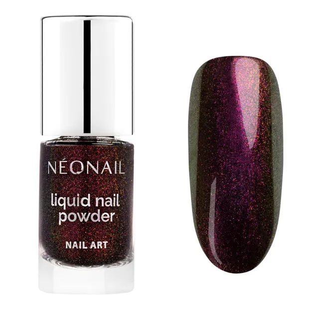 n-onail-liquid-nail-powder-chameleon-02-6-5-ml-fl-ssiger-chrom-nagelpuder-gr-n-r image 1