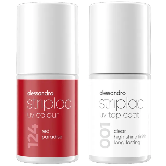 alessandro-striplac-uv-nagellack-red-paradise-top-coat-clear-set-2x-6-5-ml-kratz image 1
