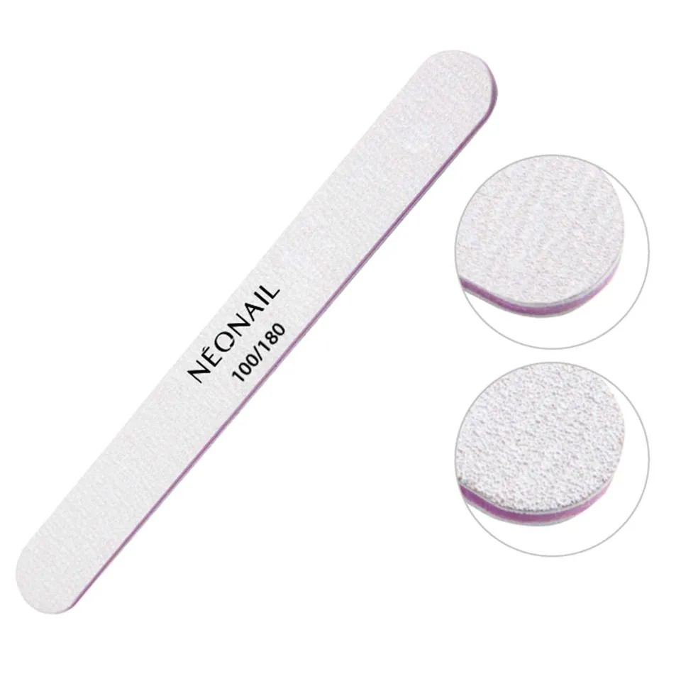 neonail-nagelfeile-gerade-100-180-grau-profi-feile-f-r-naturn-gel-und-gellack image 1