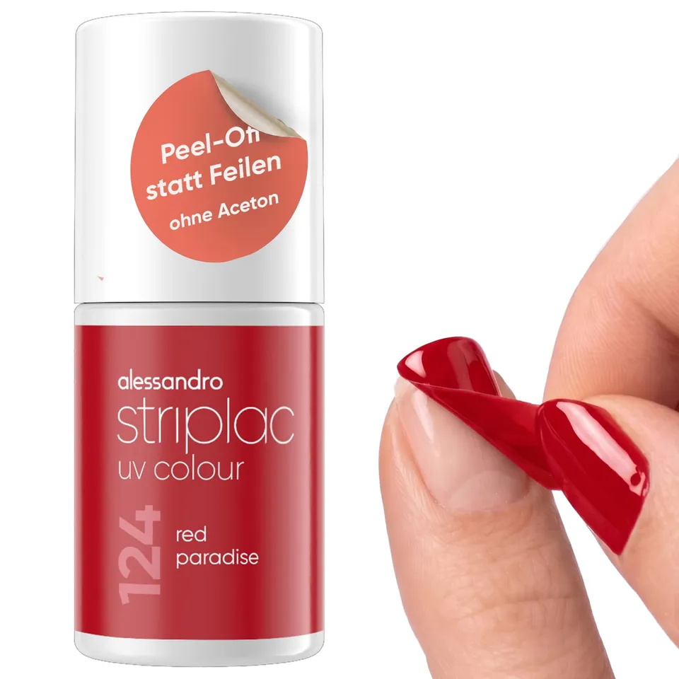 alessandro-striplac-uv-nagellack-red-paradise-kr-ftiges-rot-6-5-ml-kratzfest-bis image 1