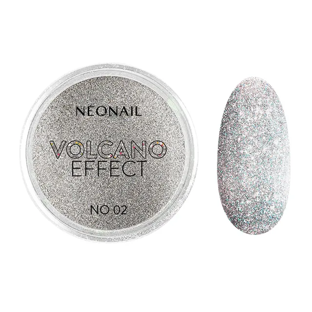 neonail-pollen-volcano-effect-no-2-silber-glitzer-effekt-puder-f-r-uv-nagellack image 1