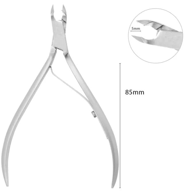 neonail-nagelhautzange-5-mm-professionelle-edelstahl-cuticle-nipper-mit-federmec image 4