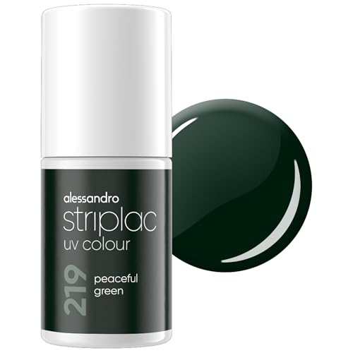 alessandro-striplac-peaceful-green-uv-nagellack-salbeigr-n-6-5-ml-deckend-kratzf image 8