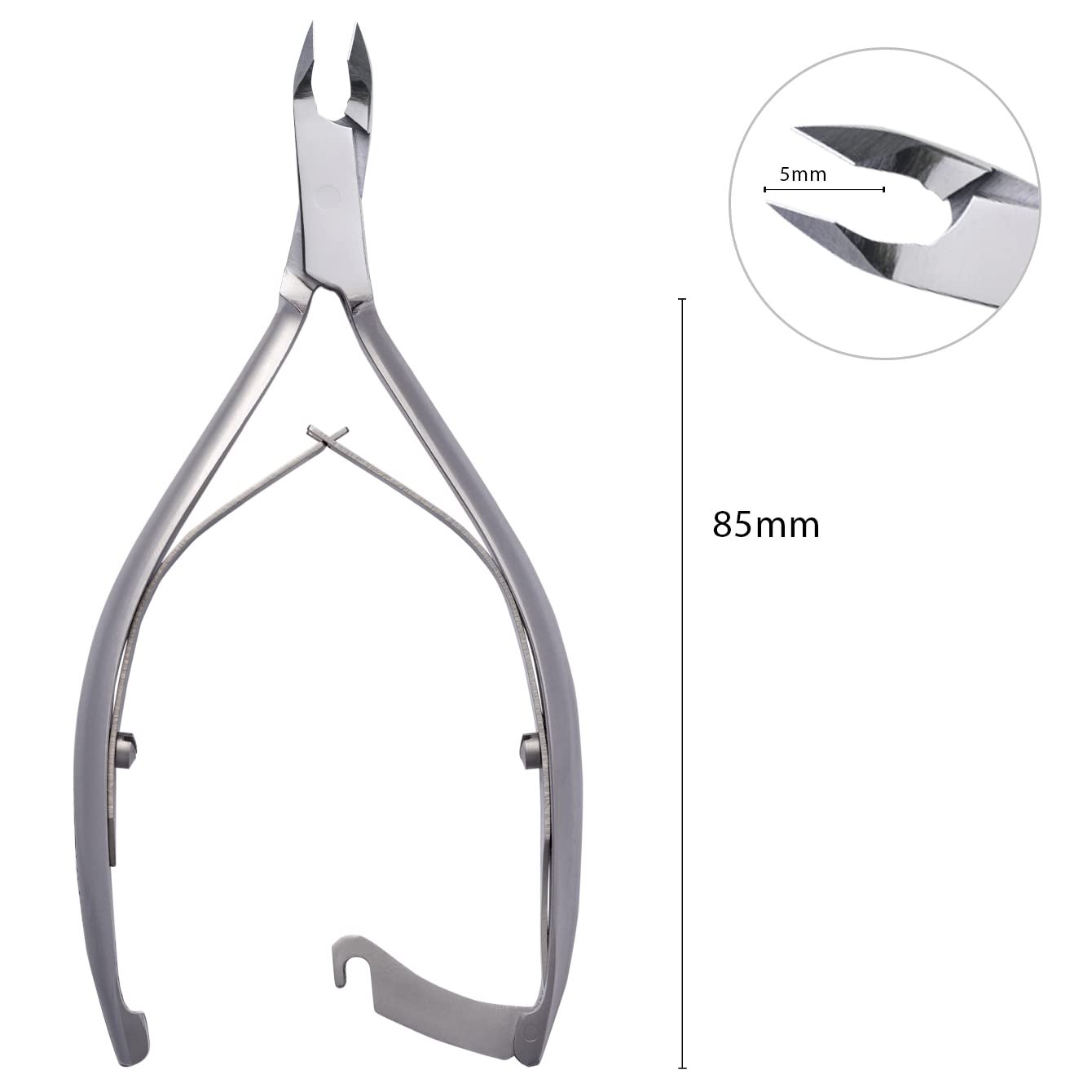 n-onail-nagelhautzange-mit-verschluss-5-mm-pr-zisions-cutter-f-r-die-manik-re image 3