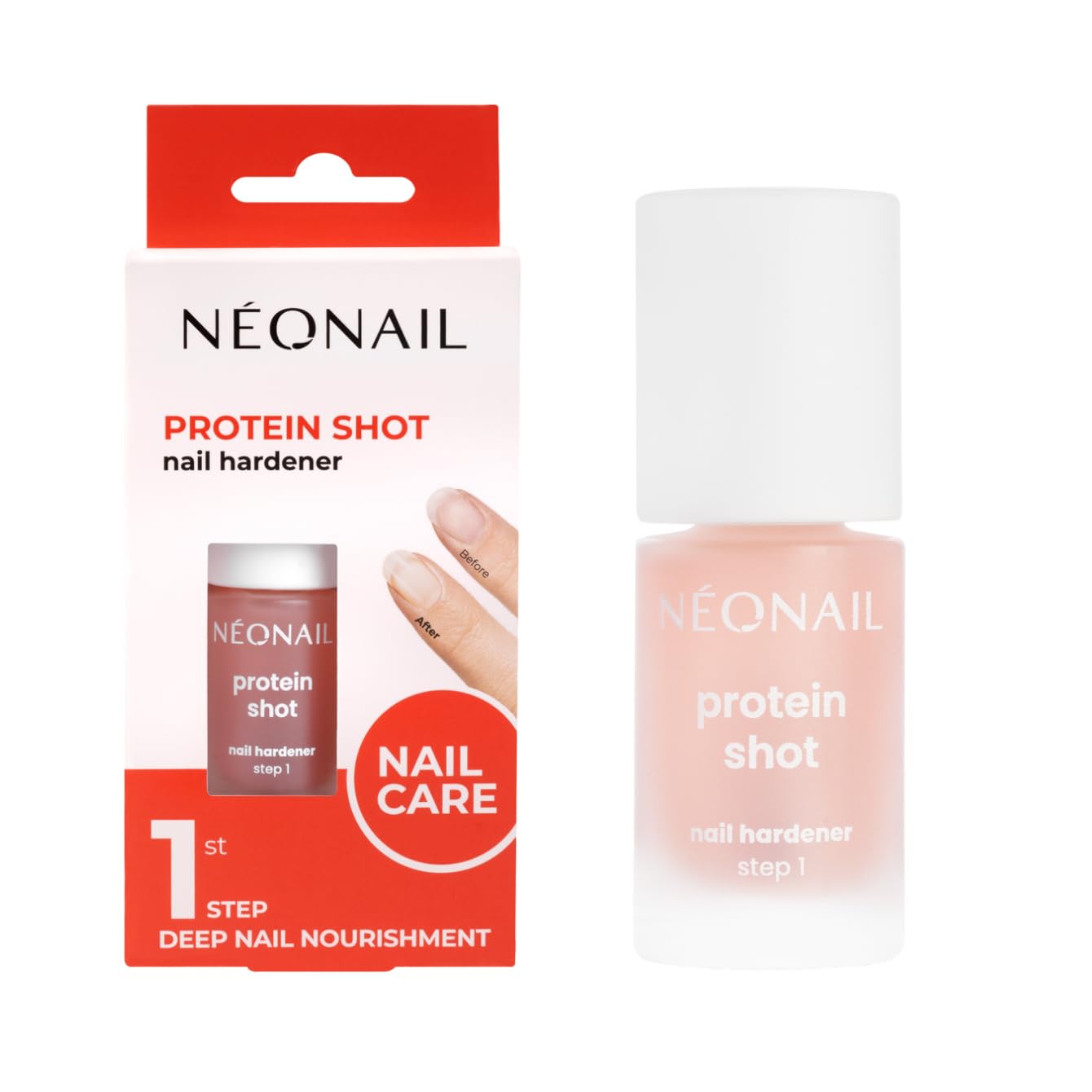neonail-protein-shot-nail-hardener-nagelh-rter-7-2-ml-vegan-mit-vitaminen-protei image 1