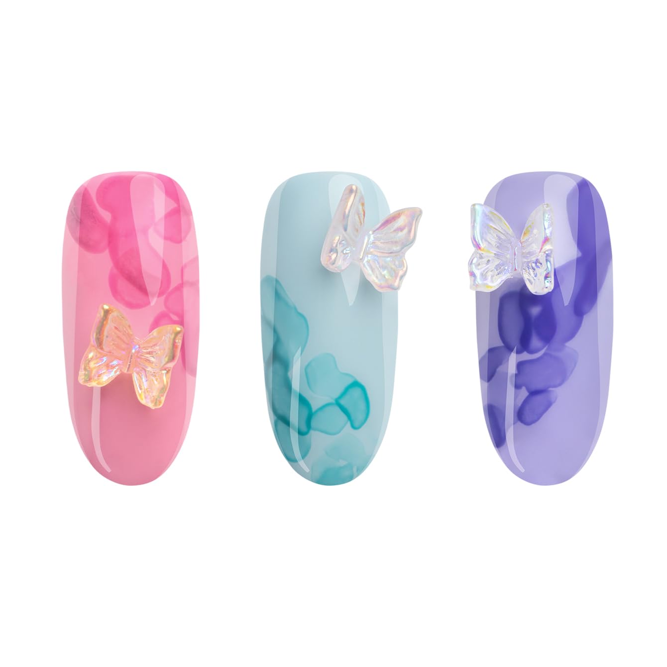 n-onail-3d-nageldekoration-schmetterlinge-mehrfarbige-nail-charms-f-r-nail-art-u image 6