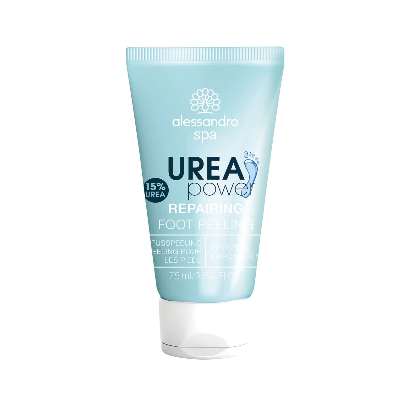 alessandro-spa-repairing-foot-peeling-enzympeeling-mit-15-urea-bromelain-gegen-h image 1