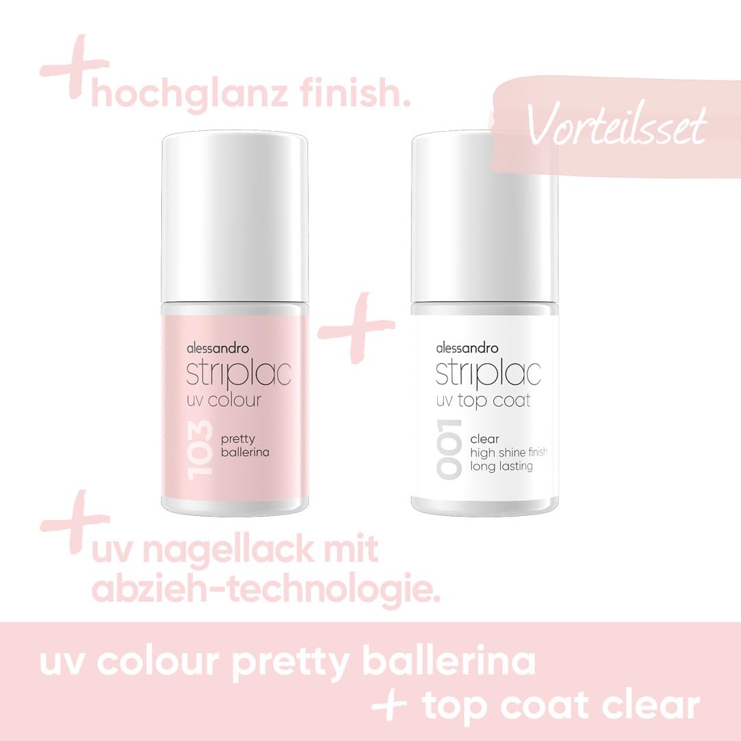 alessandro-striplac-uv-nagellack-pretty-ballerina-top-coat-bundle-2-6-5-ml-decke image 2