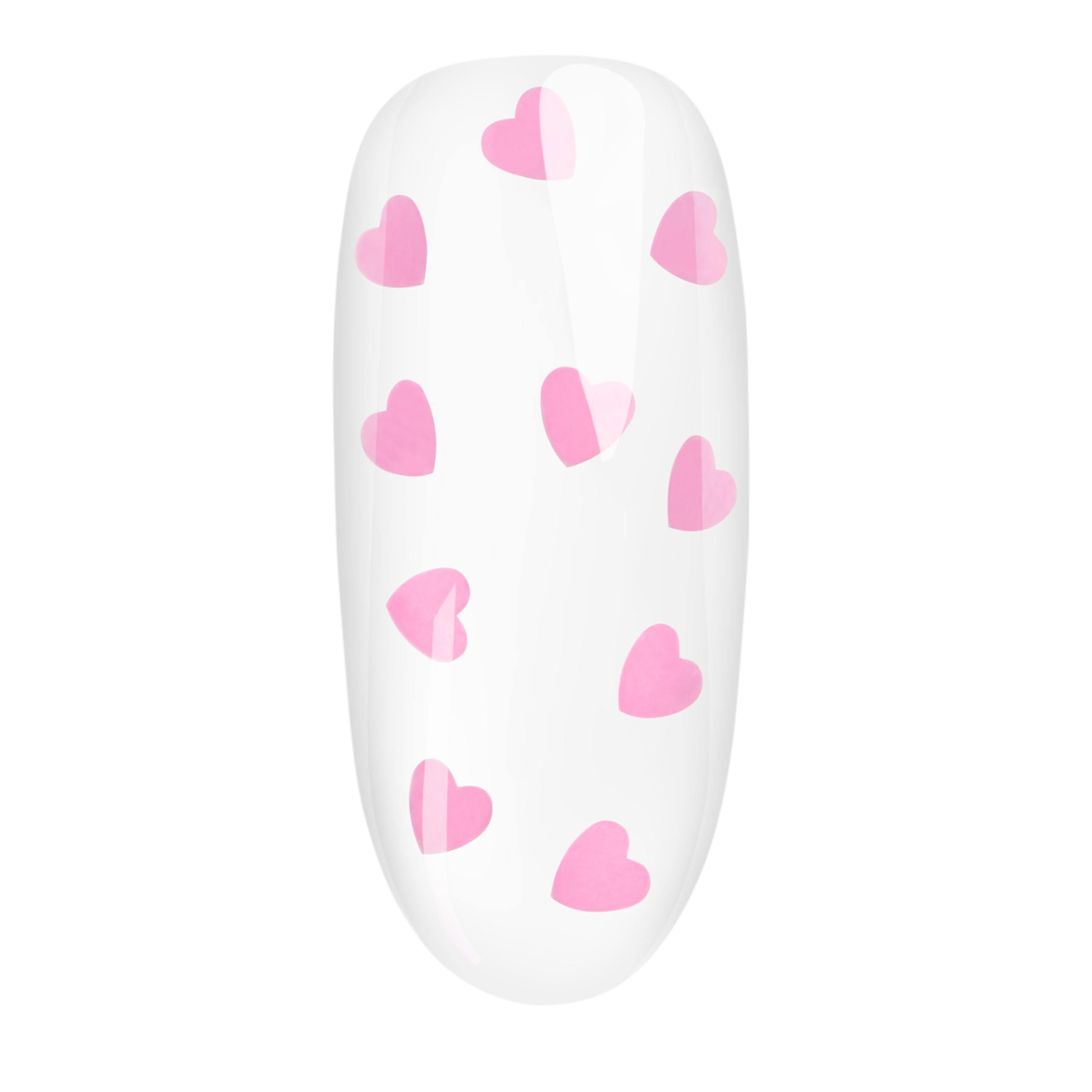 neonail-self-love-era-uv-nagellack-7-2-ml-klar-mit-rosa-herzchen-nageldesign-eff image 3