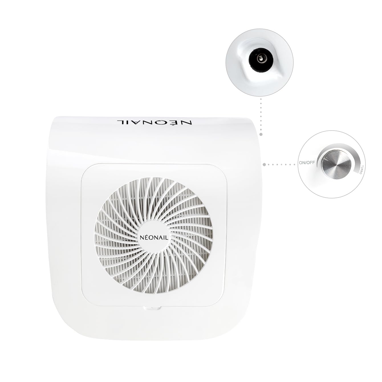 n-onail-futuro-dust-collector-nagelstaubabsorber-mit-filter-f-r-uv-manik-re-und- image 4