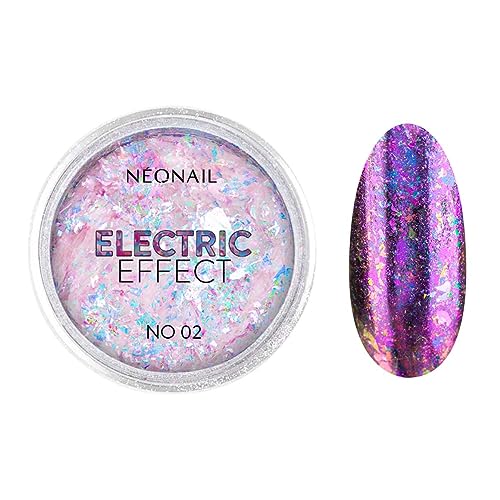 neonail-pollen-electric-effect-02-nageldeko-flocken-mit-rosa-blauem-glanz-effekt image 3