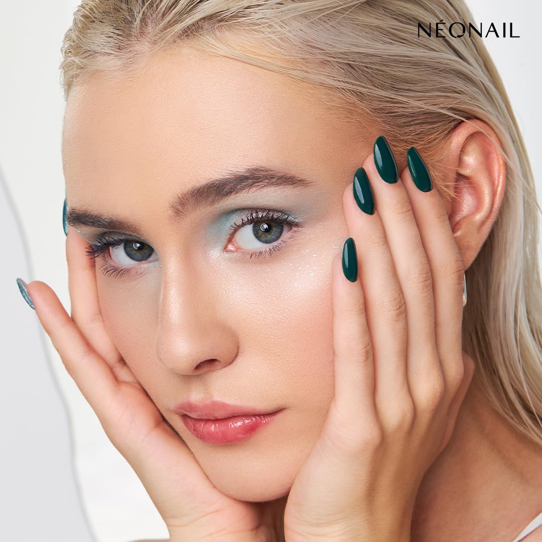 neonail-green-aurora-uv-nagellack-7-2-ml-stark-pigmentiertes-dunkelgr-n-deckende image 5