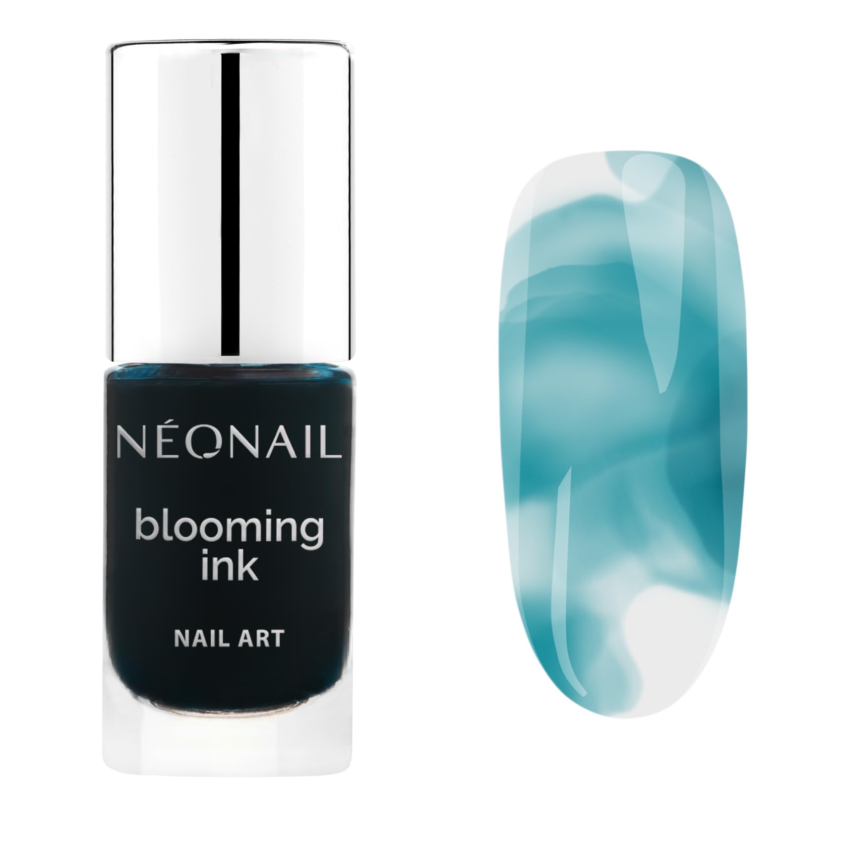 neonail-blooming-ink-uv-nagellack-7-2-ml-blau-turquoise-aquarell-tinte-f-r-water image 1