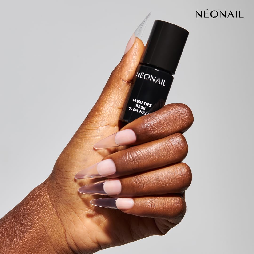 neonail-clear-flexi-tips-base-coat-gel-uv-7-2-ml-hybrid-unterlack-f-r-nagelspitz image 2