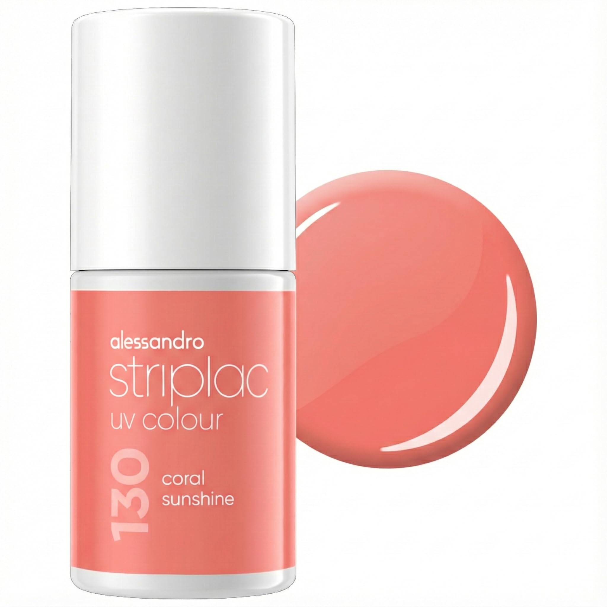 alessandro-striplac-uv-nagellack-coral-sunshine-deckender-korallen-ton-6-5-ml-kr image 1