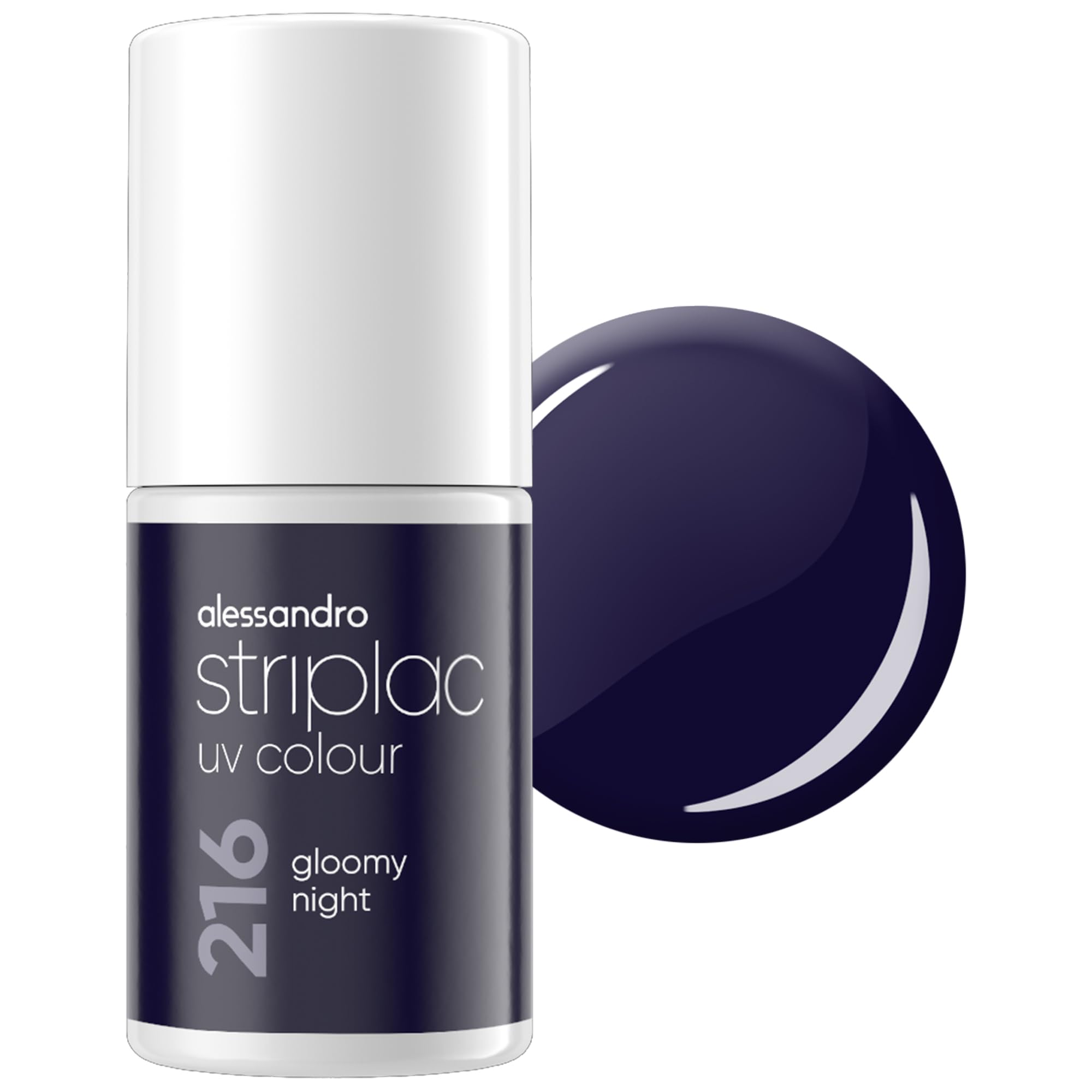alessandro-striplac-uv-nagellack-gloomy-night-dunkles-blau-kratzfest-bis-15-tage image 1