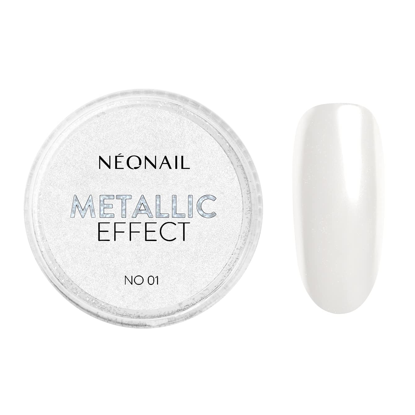 neonail-metallic-effect-01-chrom-nagelpuder-glitzerpulver-f-r-nail-art-geln-gel image 1