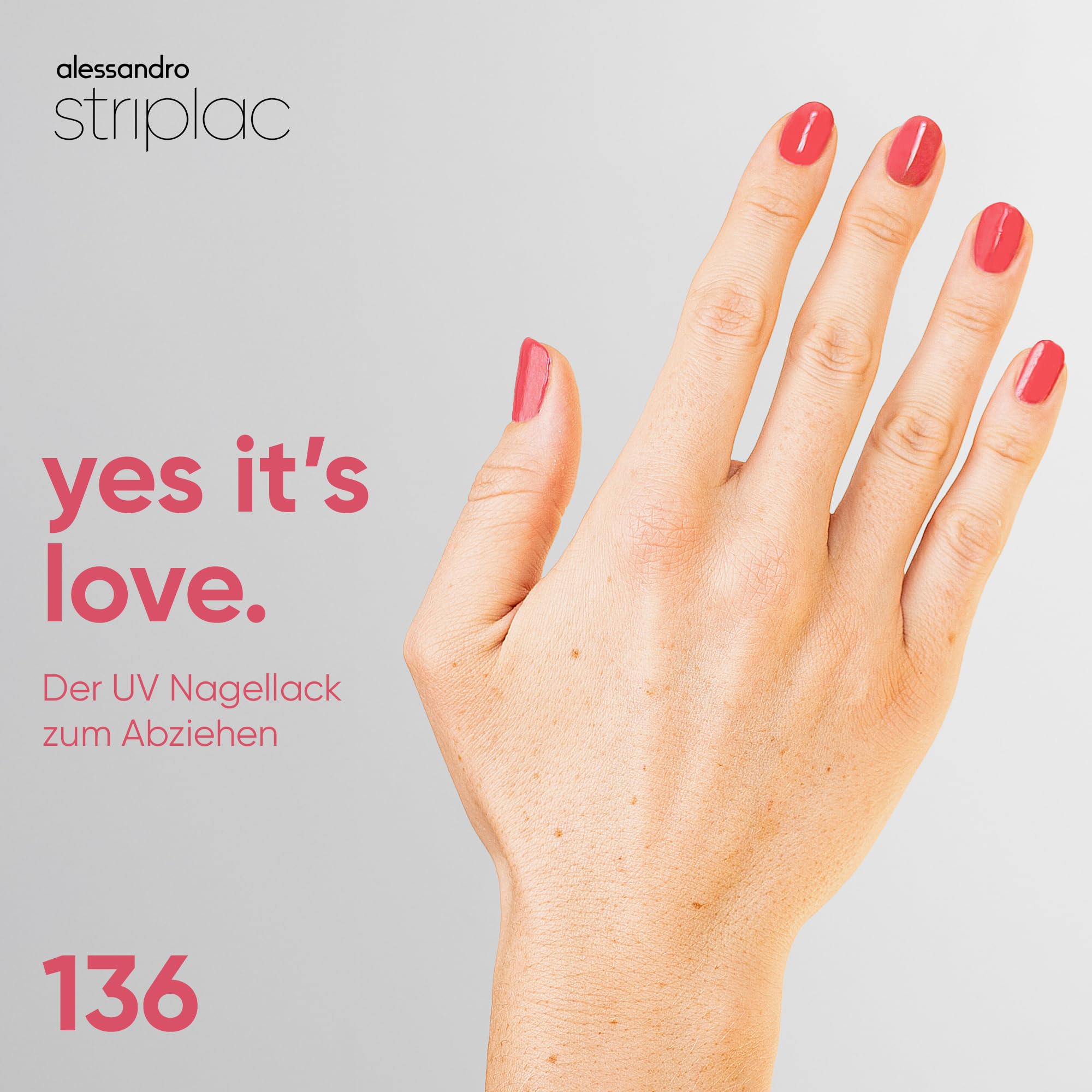 alessandro-striplac-uv-nagellack-yes-it-s-love-deckender-rosa-rot-uv-lack-6-5-ml image 2