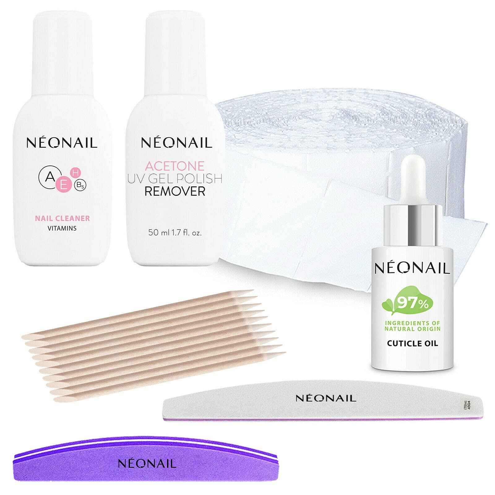 neonail-starter-set-adorable-led-uv-lampe-21w-48-5-uv-nagellacke-base-top-manik- image 3