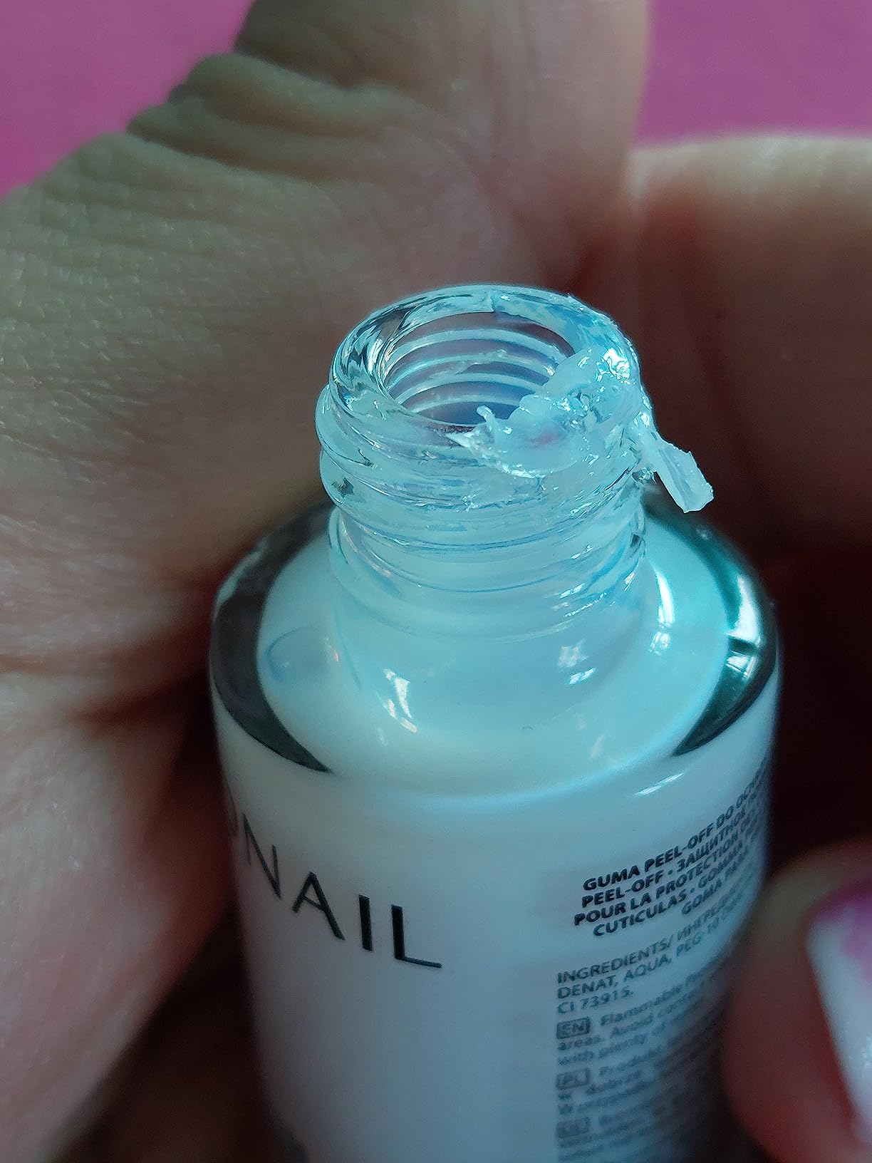 Endlich saubere Nagelhaut