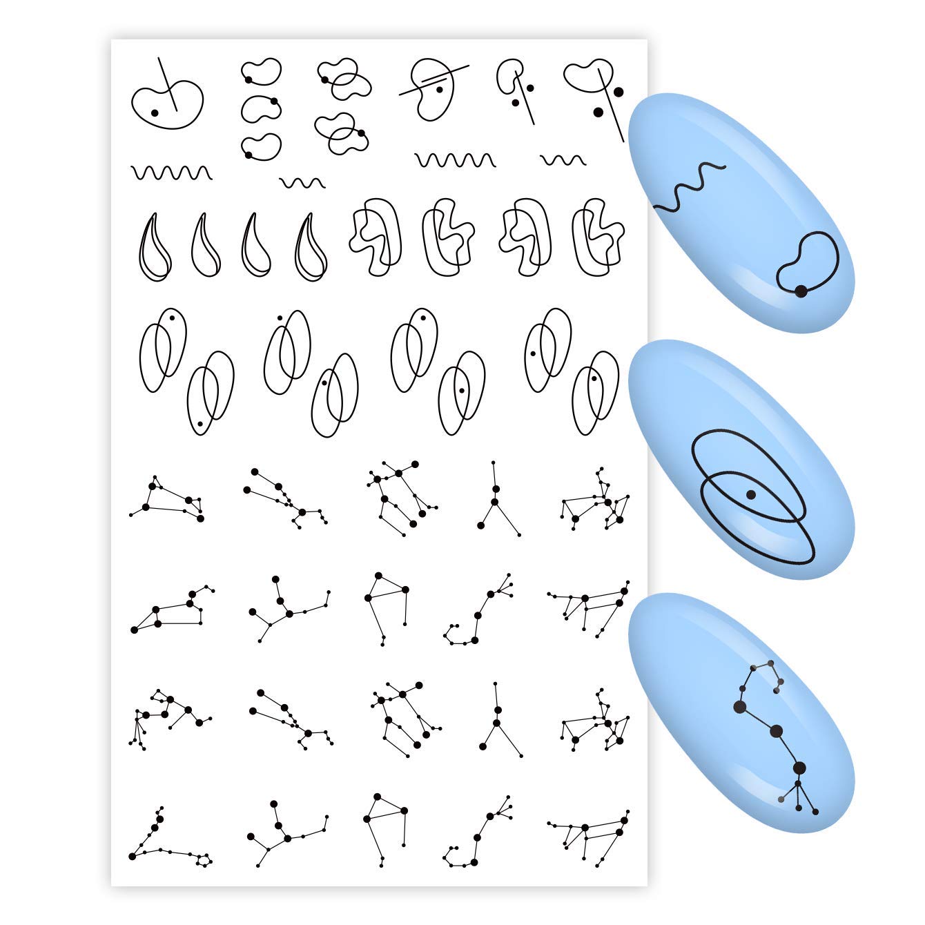 n-onail-nagelaufkleber-water-sticker-nn03-d-nne-wasser-slider-f-r-professionelle image 1