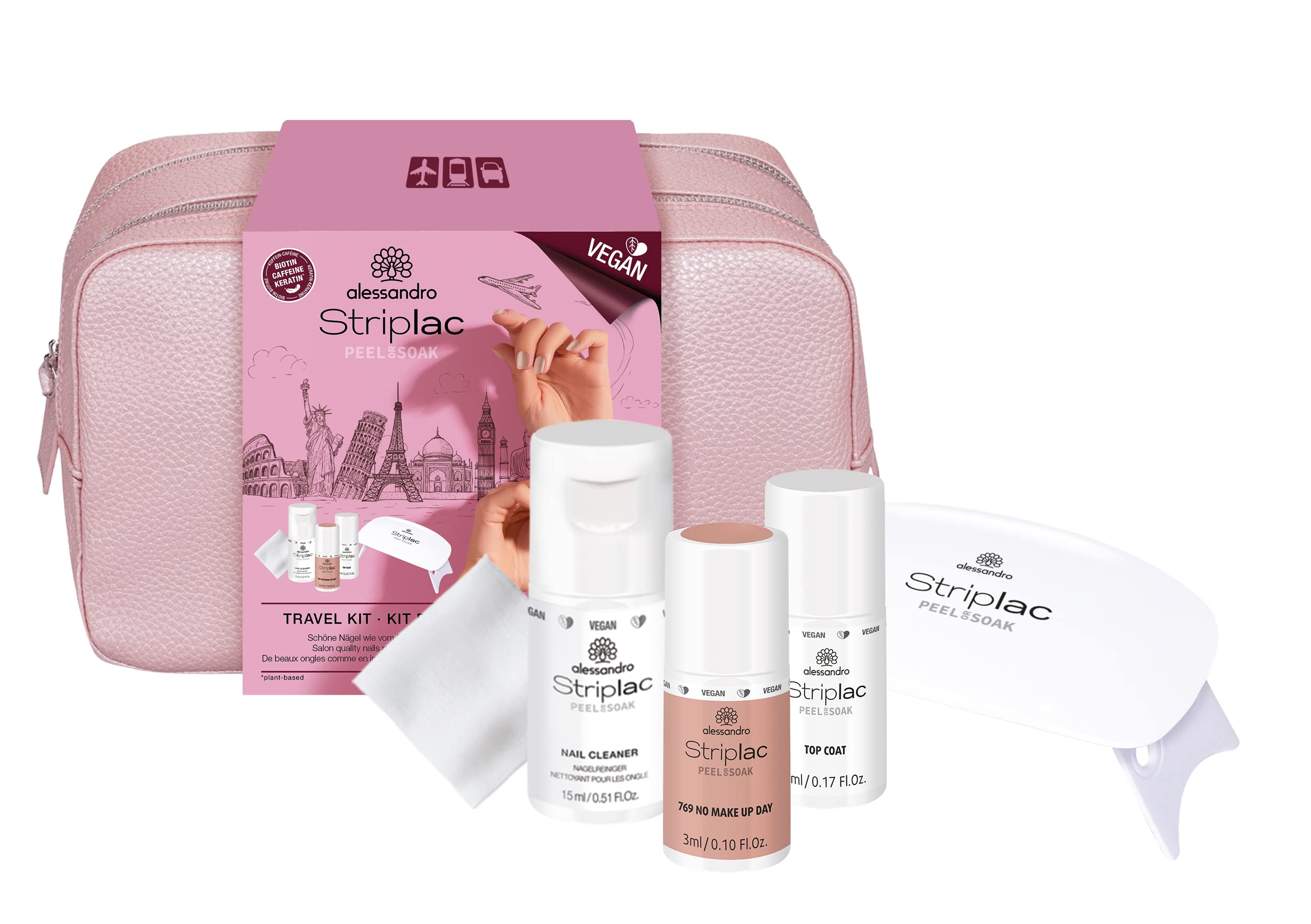 alessandro-striplac-travel-kit-no-make-up-day-uv-nagellack-set-mit-mini-led-lamp image 1