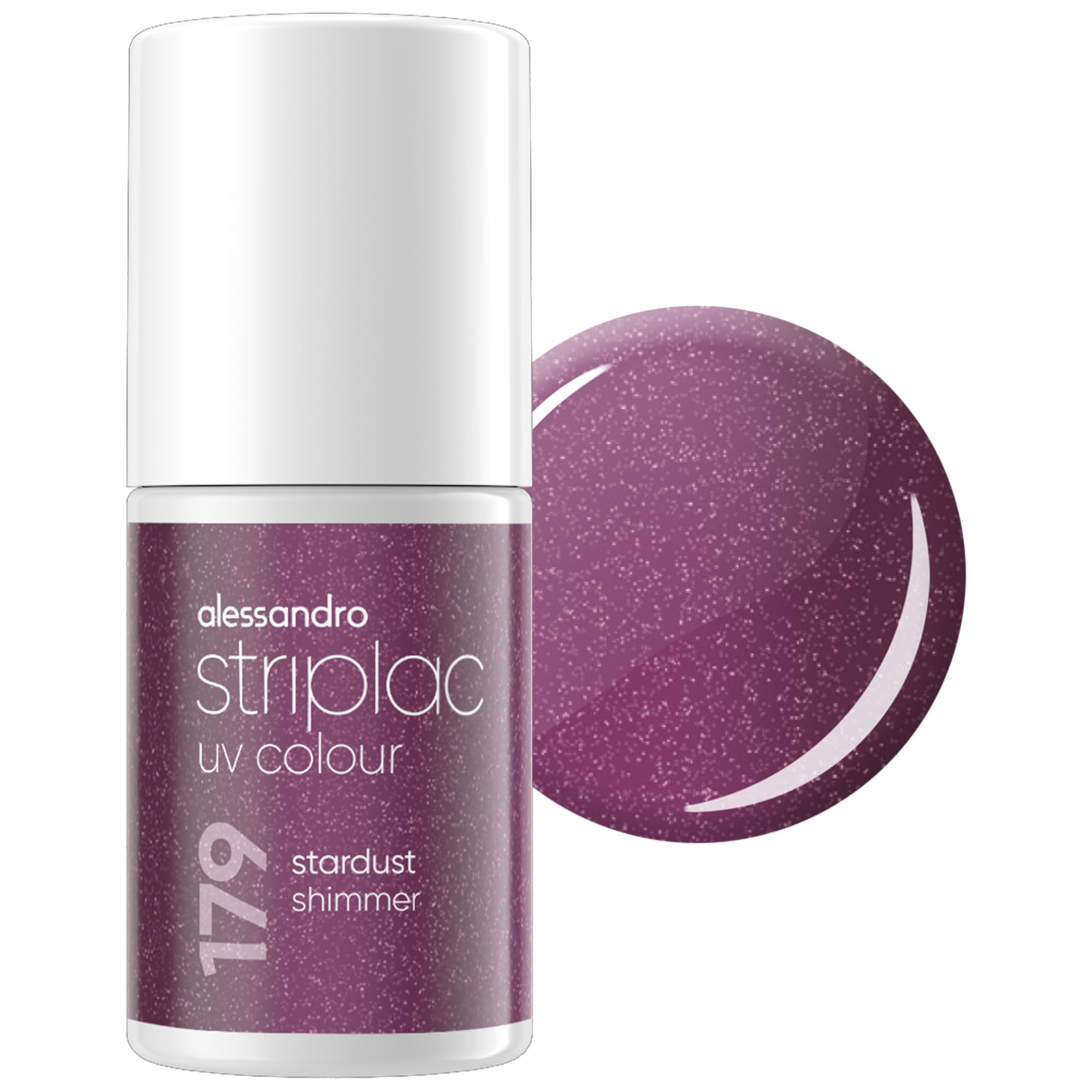 alessandro-striplac-uv-nagellack-stardust-shimmer-lila-vegan-kratzfest-bis-15-ta image 1