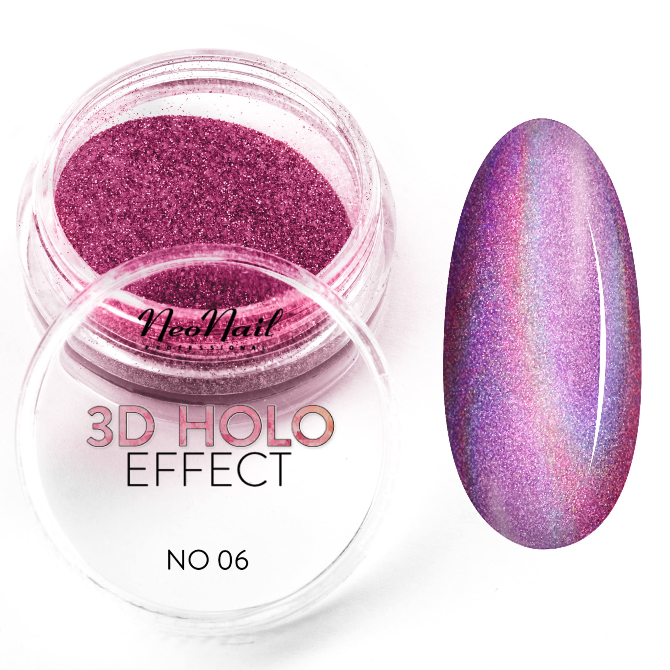 n-onail-glitzerpuder-lila-holo-effekt-3d-holographischer-nagelpuder-f-r-funkelnd image 3